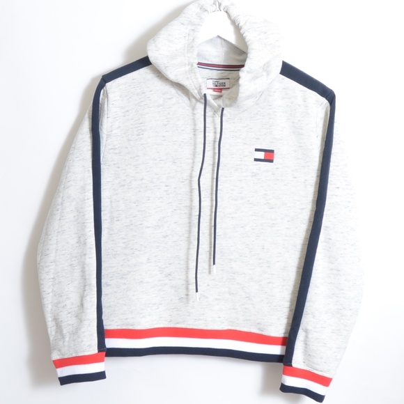 Tommy Hilfiger Sweaters - *TOMMY HILFIGER DENIN*HOODIE PULLOVER*LARGE*